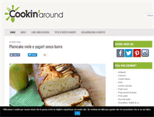 Tablet Screenshot of cookinaround.com